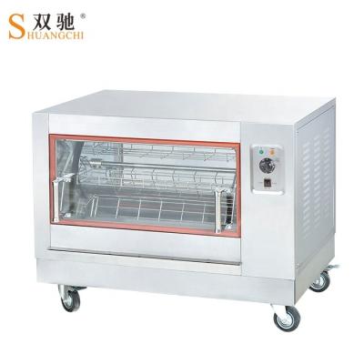 China High efficiency factory price restaurant stainless steel commercial vertical electric chicken rotisserie on hot sale for sale