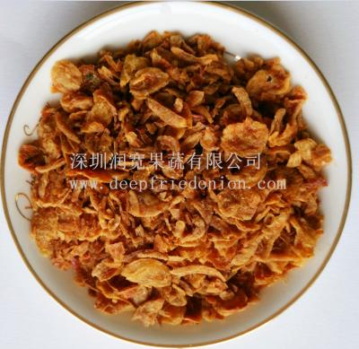 Cina Cipolla fritta nel grasso bollente assente gialla dorata, ricetta fritta croccante della cipolla, delizioso e croccante in vendita