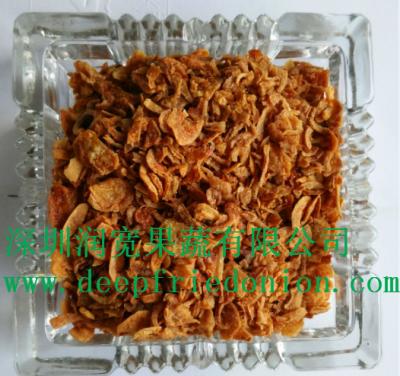 China Toothsome  Deep Fried Onion , Golden Color Crispy Fried Onions for sale