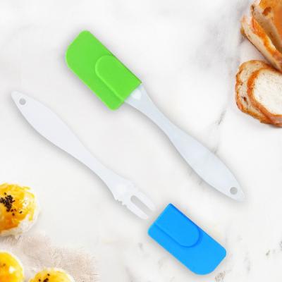 China Disposable Cooking Tool with Kitchen Stick Heat Resistant Colorful Silicone Non Cooking Fried Shovel for sale