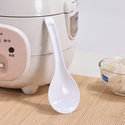 China Cheap Viable Kitchen Pocket Rice Paddle Meal Spoon Household Stick Non Plastic Rice Spoon for sale