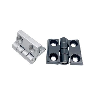 China Modern Aluminum Profile Accessory Zinc Alloy Door Hinge For 3030 Extrusion Aluminum Frame Profile Industrial Hinges for sale