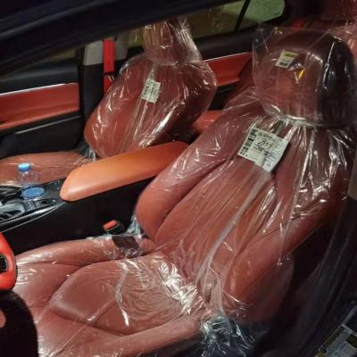 China Anti-fouling Clear Plastic Seat Cover For Cars Disposable Covers For Cars Automotive Parts And Accessories Steering Wheel Cover Other Tools for sale