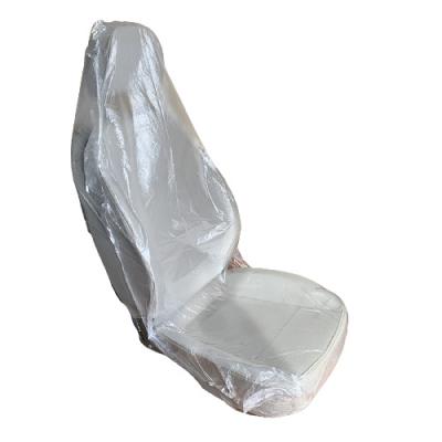 China Wholesale supplier clear white transparent LDPE plastic seat cover anti fouling for cars covers disposable forcars steering wheel cover for sale