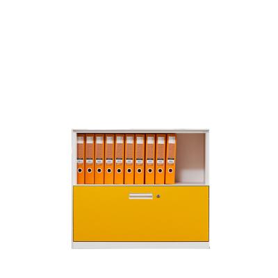 China Yellow Storage Cabinet Metal Shelf (Height) Series Adjustable Home Filing Cabinet Furniture For Bedroom for sale