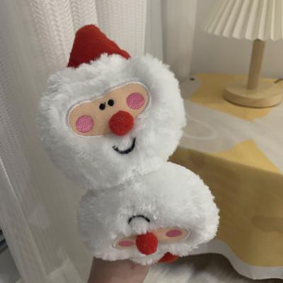 China Keep Warm Santa Claus Snowman Children Kids Winter Plush Christmas Ear Muffs for sale