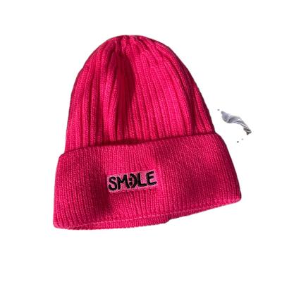 China Fashion COMMON High Quality New Product Multi Color Cc Wholesale Custom Thick Beanie Hats Warm Thick Winter for sale