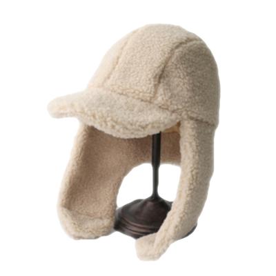 China COMMON Trooper Autumn Winter Ski Hat Balaclava Hood Warm Solid Cashmere Earflap for sale