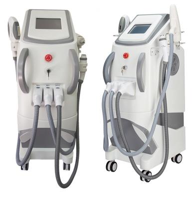 China Pigment Removal 2020 Professional 3 in 1 OPT Hair Remover Elight RF ND Yag Laser Machine Spot Hair and Dye Removal for sale