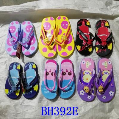 China Anti-Smell Stock Spell Shoes Custom Wholesale EVA Kids Flip Flops Child Flip Flop Sandal Slippers for sale