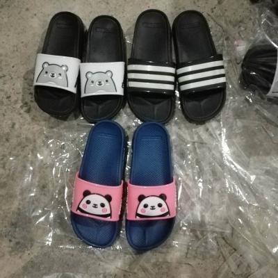 China Stock Lot Of Eva Shoe Stock Of Flip Flops Slippers For Sale for sale