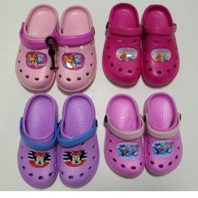 China Anti-Smell Rejected Order Release Actions Lots Children Clogs For Children for sale