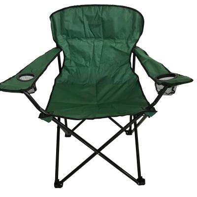 China Easy-carry portable foldable camping chair with cup holder lightweight beach chair for sale