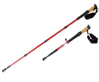 China EVA Telescopic Trekking Pole Hiking Stick Walking Cane for sale