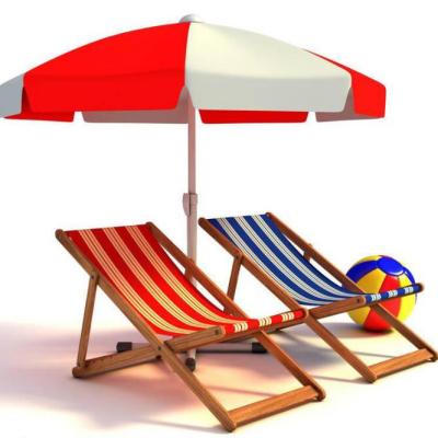 China Leisure Outdoor Foldable Wooden Beach Chair Simple Folding Wooden Chair for sale