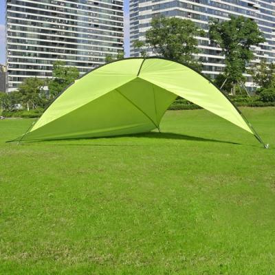 China large sunshade sunshade triangle shape sunshade beach tent outdoor beach shelter family tent UV-resistant and waterproof for sale