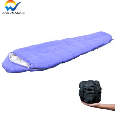 China Foldable And Easy Carry 3 Season Lightweight Outdoor Mummy Sleeping Bag Portable Waterproof Adult Outdoor Sleeping Bag For Hiking Camping for sale