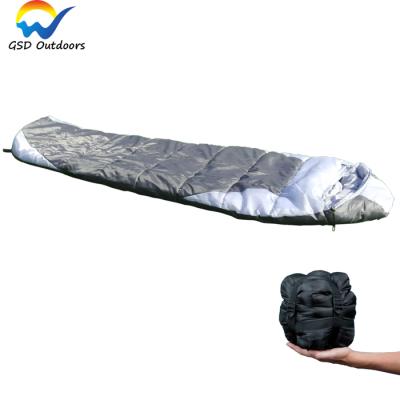 China New Style Shape Sleeping Bag Mummy Foldable And Easy Carry Human Outdoor Rise Waterproof Camping Sleeping Bag for sale