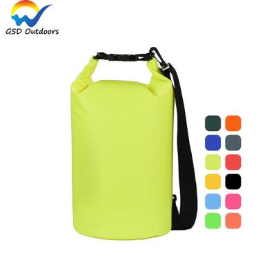 China 10L/20L/30L Portable Ultralight Outdoor Waterproof Camping Rucksack Dry Bag Cylinder Office Compact Bag Holds Dry Gear for sale