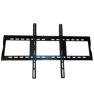 China Factory Direct Cold Rolled Thin Steel TV Flat Wall Bracket For 60" - 100" High Quality Fixed TV Frames TV Stand for sale