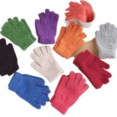 China Winter Gloves Package Thermal Glove Red Green Black White Warm Bulk Wholesale Soft Solid Color For Men Woman for sale