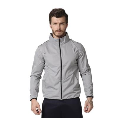 China Sustainable Wholesale NR Mens Softshell Polyester Anorak Jacket for sale