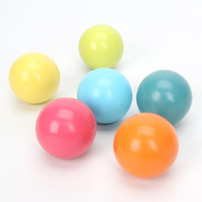 China DIY TOY Montessori Educational Set Wooden Toys Pastel Colored Wooden Ball Rainbow Children 6pcs Block Set DIY Toy for sale