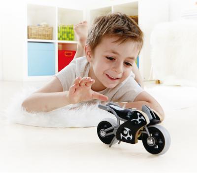 China Educational Colorful Hot Selling Kids The Cheapest Fun Creative Bamboo Superbike Toys for sale