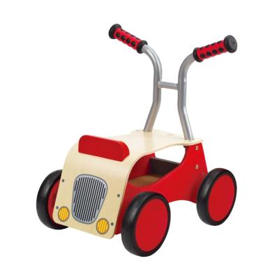 China Colorful Logo Can Be Customized Baby Toy Safety Small Cheap Wooden Children's Toy Car for sale