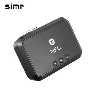 China Desktop Adapter Simr NFC Bluetooth NFC Receiver Blue-tooth Receiver 5.0 RCA Adaptation Output U Disk Blue Tooth Speaker Blue-tooth Receiver for sale