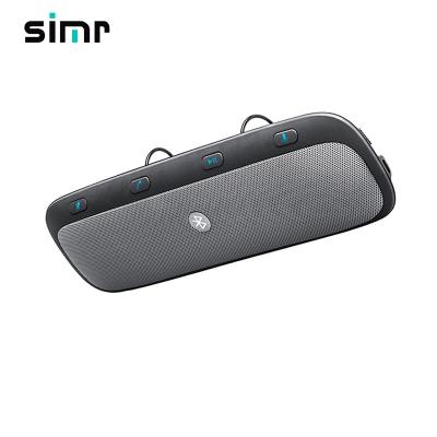 China Stereo Simr Speaker Car Wireless Charger Calling Playing Handsfree Music Car Kit Speakerphone Blue Tooth for sale