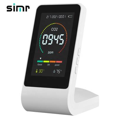 China Simr Air Quality Monitor CO2 Meter NDIR Gas Analyzer Carbon Dioxide Meter High Accuracy Gas Detector for sale