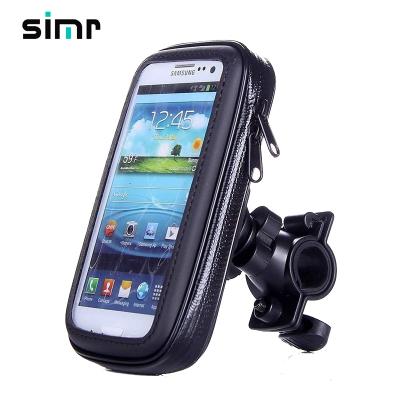 China Waterproof simr bike main waterproof bike phone holder case mount cell phone handlebar tube cell phone filter for sale