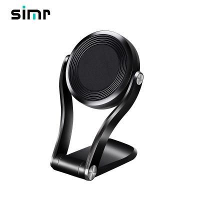 China 360 Degree Rotating SIMR Phone Holder Car Phone Mount Desk Mount Universal Dashboard Magnet Magnetic Phone Holder for sale