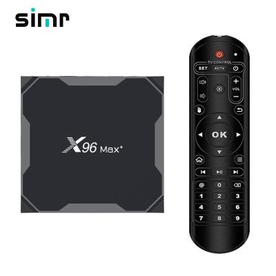 China android simr tv box X96 Max Plus Amlogic S905x3 4gb/64gb BT4.0 2.4G/5G wifi for media player set top box X96 MAX+ for sale