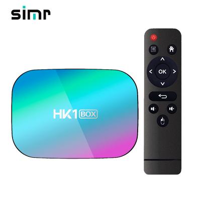 China Android 9.0 Media Player Set Top Box Simr HK1BOX 4GB 128GB Support 8K Amlogi S905X3 Smart TV Dual Wifi Youtube SM HK1BOX for sale