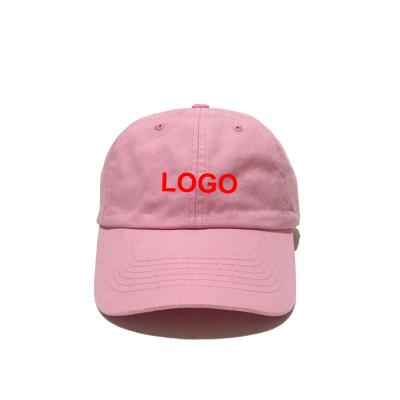 China JOINT Custom Hat Mens 100% Cotton Unstructured Adjustable Simple Dad Hat for sale