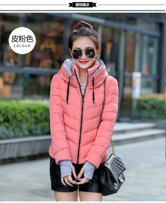 China Feminine Anti-Wrinkle Winter Jacket Women Down Parkas Slim Ladies Cotton Jackets Coat Wadded Women's Jaqueta Feminina for sale