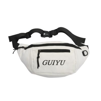 China Factory Wholesale Water Proof Outdoor Travel Nylon Sports Running Waterproof Waist Bag Sling White Cross - Body Custom Pussy Pack for sale