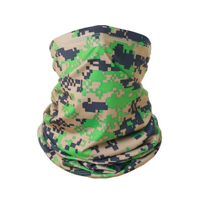 China LOW MOQ multifunctional custom camouflage printing neck multifunctional tubular cuff bandana face tube custom bandana for outdoor for sale