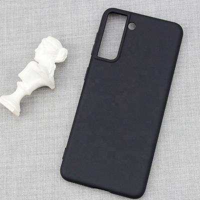 China Soft Matte Soft TPU Phone Case Collision Color Mobile Phone Case For Samsung Galaxy S21 S21 Ultra Case for sale