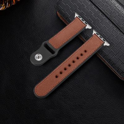 China Durable 38mm 42mm For Apple Watch Series 1 Watch Band Genuine Leather Strap 2 3 4 5 for sale