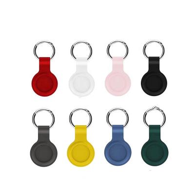 China Portable Protective Case For Airtags Tracker Holder With Key Chain Portable Protector Case For Airtags for sale