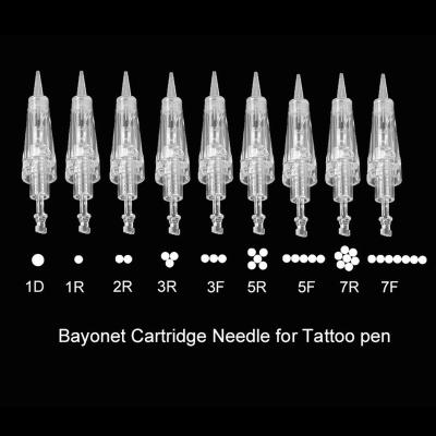 China Permanent Permanent Makeup Needles Microblading Needle Cartridge For Tattoo Machine Pen for sale