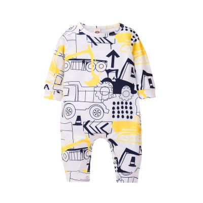 China Eco-friendly onesie substantial washable breathable newborn organic baby clothes long sleeve rompers set boy for sale