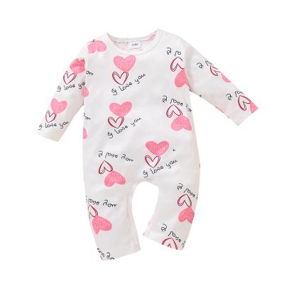 China Autumn Substantial Washable Eco-friendly Breathable Baby Clothes Newborn Winter Onesie Rompers For Girls for sale