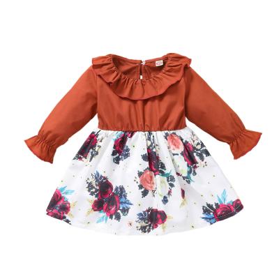 China Wholesale Cheap Newborn Baby Girl Tutu Autumn Long Sleeve Clothes Winter Anti-wrinkle Baby Formal Dress for sale