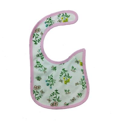 China Factory Sales Wholesale Price Viable Hot Baby Bibs Colorful Cute Cartoon Printing Cotton Baby Bibs for sale