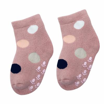 China High Quality QUICK DRY Kids Booties Autumn And Winter New Design Cute Baby Booties Cotton Baby Socks for sale