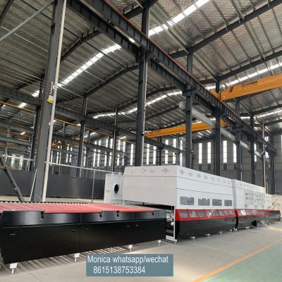 China Factory OVEN Force Convection GLASS TEMPERING Glass Tempering Furnace For Making Tempered Glass 2440x5000mm for sale